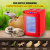 VEVOR Red Reptile Incubator 25L Scientific Lab Incubator Digital Incubator Cooling and Heating 5-60¬∞C Reptile Egg Incubator 12V/110V Work for Small R