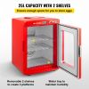 VEVOR Red Reptile Incubator 25L Scientific Lab Incubator Digital Incubator Cooling and Heating 5-60¬∞C Reptile Egg Incubator 12V/110V Work for Small R