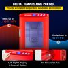 VEVOR Red Reptile Incubator 25L Scientific Lab Incubator Digital Incubator Cooling and Heating 5-60¬∞C Reptile Egg Incubator 12V/110V Work for Small R
