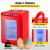 VEVOR Red Reptile Incubator 25L Scientific Lab Incubator Digital Incubator Cooling and Heating 5-60¬∞C Reptile Egg Incubator 12V/110V Work for Small R