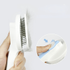 Cat Grooming Brush, Self Cleaning Slicker Brushes For Dogs Cats Pet Grooming Brush Tool Gently Removes Loose Undercoat, Mats Tangled Hair Slicker Brus